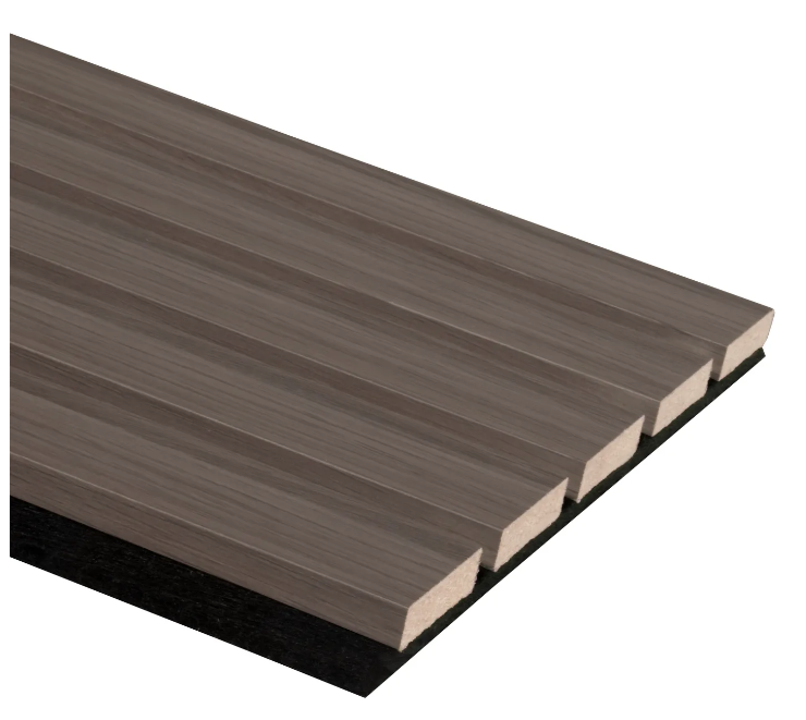 Decowall Acoustic Advanced Deluxe - Antraciet - 260x30cm - 2 stuks