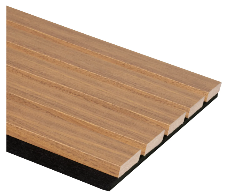 Decowall Acoustic Advanced Deluxe - Amandel - 260x30cm - 2 stuks