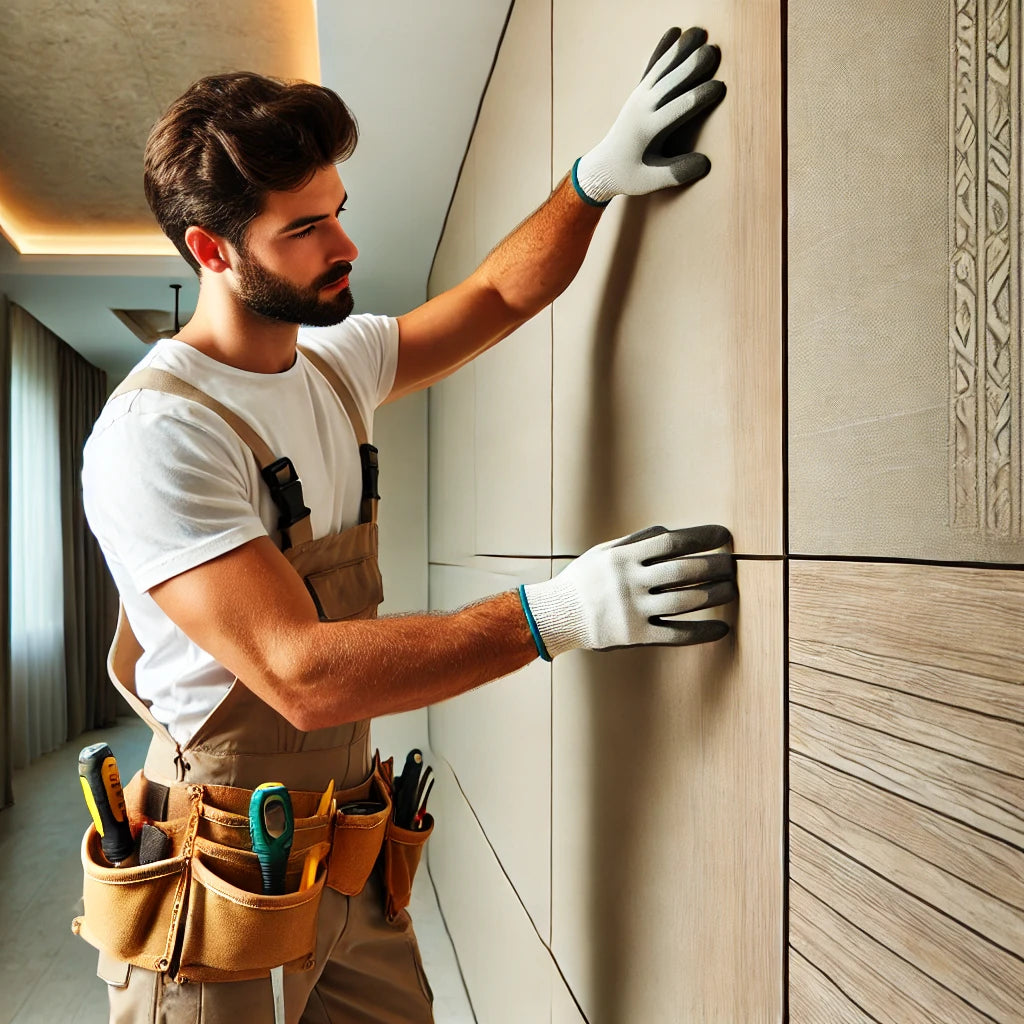 Wandpaneel Installatie